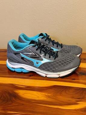 Mizuno Wave Inspire 12 Women's Running Shoes Charcoal Teal Size 7